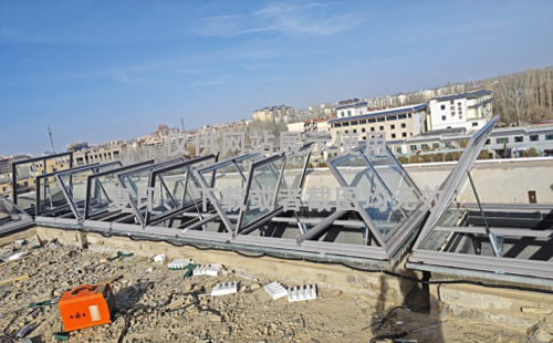 敦煌博物馆灵台排烟天窗