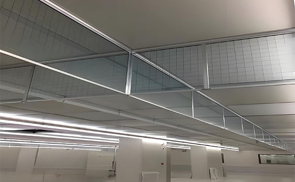 灵台玻璃挡烟垂壁