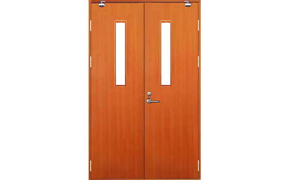 灵台木质防火门