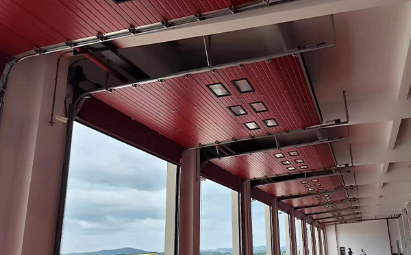 灵台工业翻板门