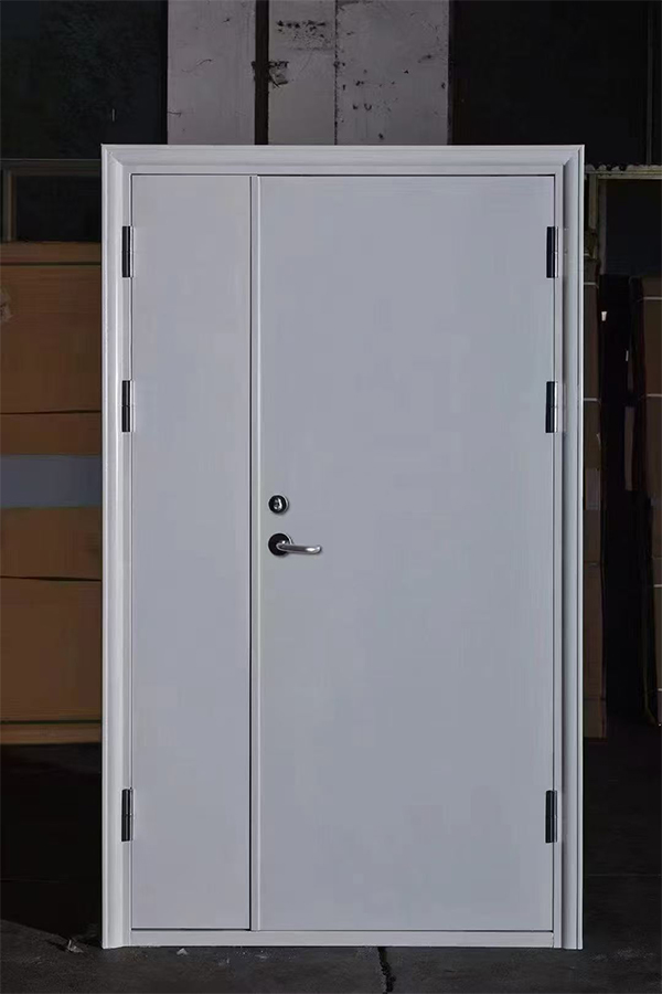 工业园区厂房完成灵台防火门系统建设