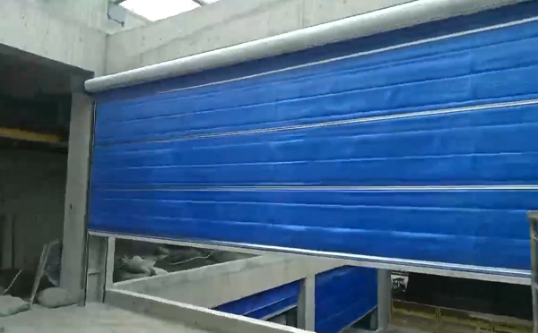 大型物流园区完成灵台防火门整体安装工程